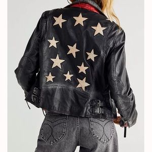 Free People Mauritius Christy Moto Jacket